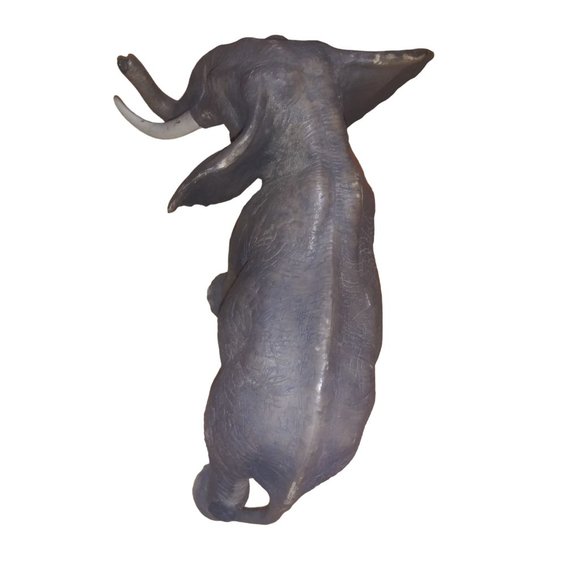 Schleich African Elephant Wildlife Figurine Collectible Gray Elephant Toy - Picture 4 of 12